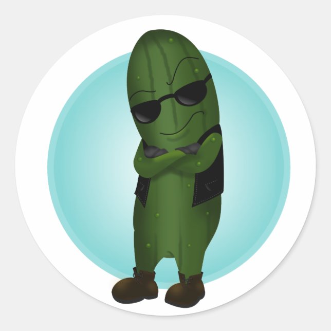Adesivo Legal Como Um Pepino (Frente)