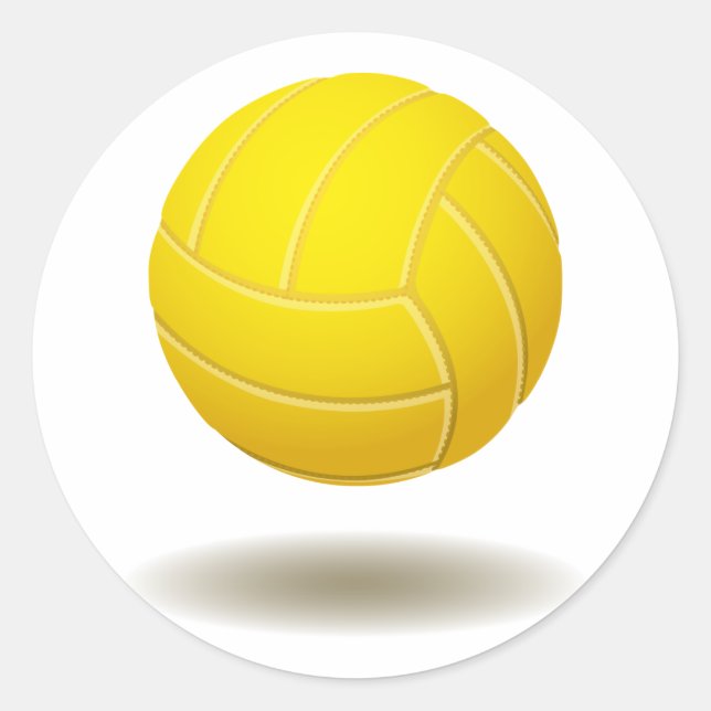 Adesivo Legal emblema de voleibol 2 (Frente)