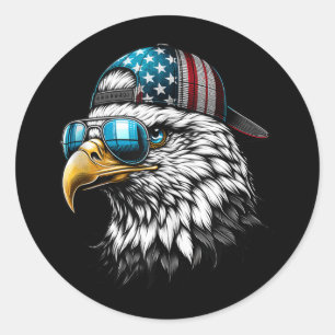 Adesivo Legal Funny American Bald Eagle Inauguration Day M