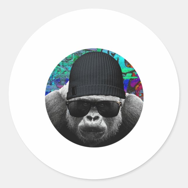 Adesivo Legal Gorilla Sticker (Frente)
