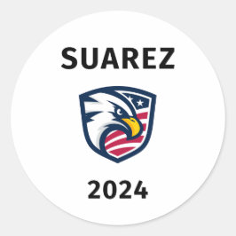 Adesivo Legal Patriótico Francis Suarez 2024 Eagle
