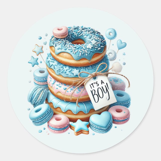 Adesivo Legal São donuts bebês (Frente)