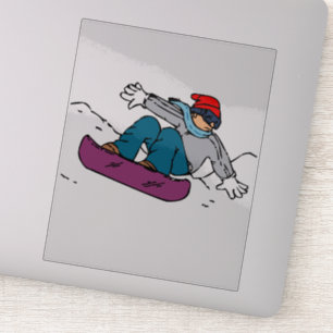 Adesivo Legal Snowboarder presente de snowboard Amor d