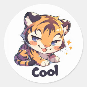 Adesivo Legal Tigre Anime