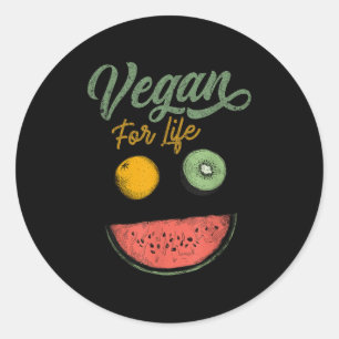 Adesivo Legal Vegan Para Vida Veggie Comida Plant Diet Wor
