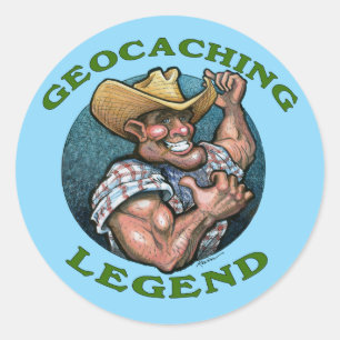 Adesivo Legenda do Geocaching