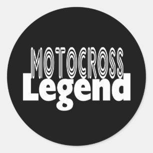 Adesivo Legenda do motocross