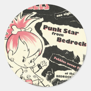 Adesivo Legenda do punk rock de PEBBLES™