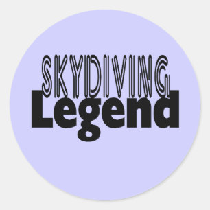 Adesivo Legenda do Skydiving