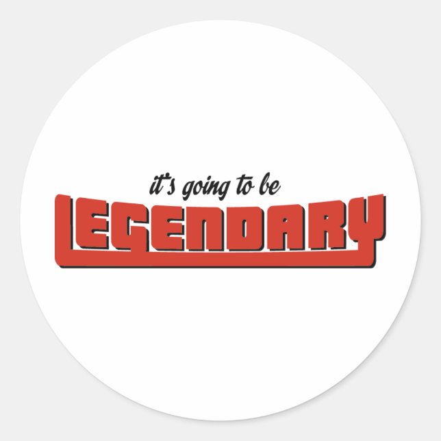 Adesivo legendary (Frente)