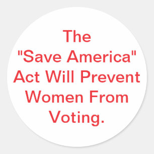 Adesivo Lei Save America é Perigosa Hankamer Artjunkhaus