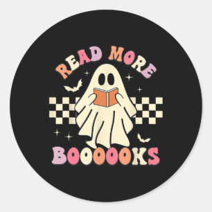 Adesivo Leia mais livros Ghost bonito Leia mais livros H