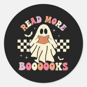Adesivo Leia mais livros Ghost bonito Leia mais livros H