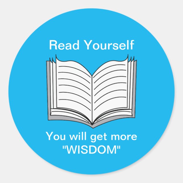 Adesivo Leia sua citação inspiradora (Frente)