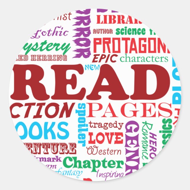 Adesivo Leia tudo sobre ele! (Frente)