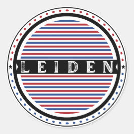 Adesivo Leiden City Pride Emblem – Dutch Identity