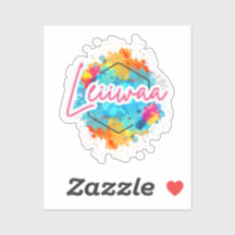 LEIIWAA – Island Girl Power Stickers