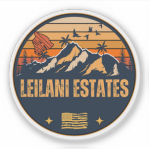 Adesivo Leilani Estates, Havaí