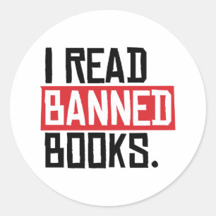 Adesivo Leio Livros Banidos