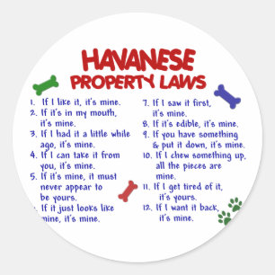 Adesivo Leis 2 da propriedade de HAVANESE