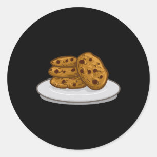 Adesivo Leite E Artigos De Cookie Que Correspondam Ao Cook