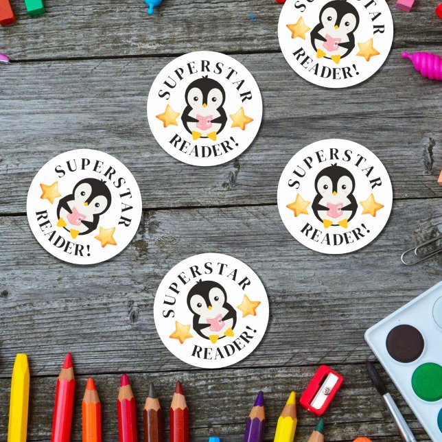 Adesivo Leitor de Superestrelas do Sticker Rewards (Criador carregado)