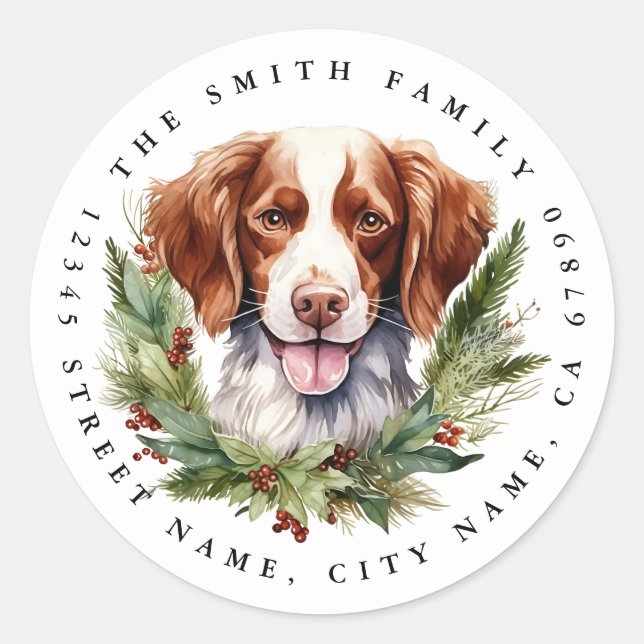 Adesivo Leitores Redondos Brittany (Frente)