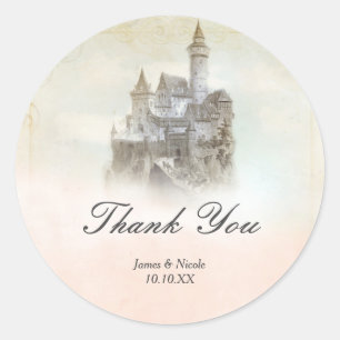 Adesivo Leitura Branca de Sonho-Rosa Tale Storybook Castle