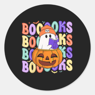 Adesivo Leitura da Bibliotecária do Halloween do Professor