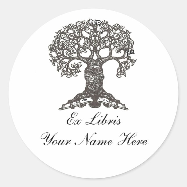 Adesivo Leitura da Placa de Árvore (Frente)