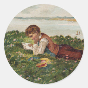 Adesivo Leitura de estudante