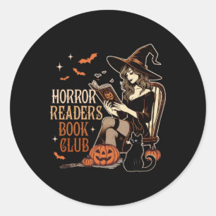 Adesivo Leitura de Horror Víblias Bookish Leitores de Horr