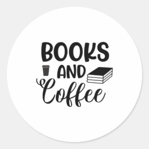 Adesivo Leitura De Livros De Arte E Café
