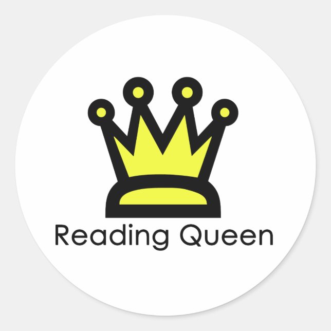 Adesivo Leitura do Queen Sticker (Frente)