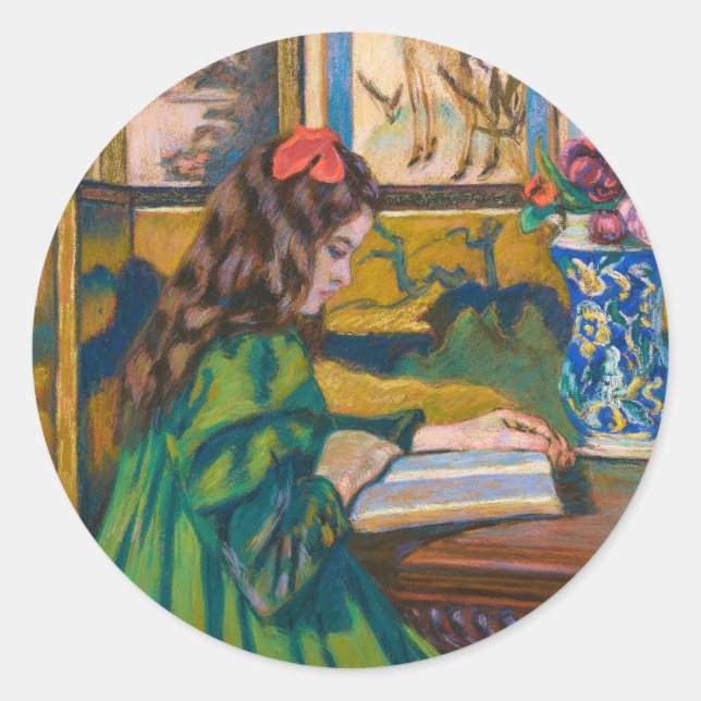 Adesivo Leitura Madeleine | Armand Guillaumin (Frente)