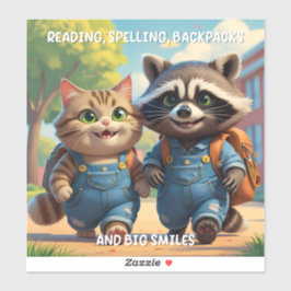 Adesivo Leitura, Ortografia, Motografia e Autocolante