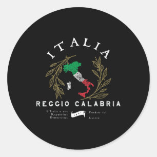 Adesivo Lembrança de Férias Reggio Calabria Itália