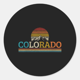 Adesivo Lembrança Vintage do Colorado - Clic Preto Masculi