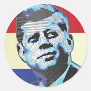 Adesivo Lembrando John F Kennedy