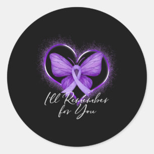 Adesivo Lembrar-me-ei da Consciência do Mal de Alzheimer R