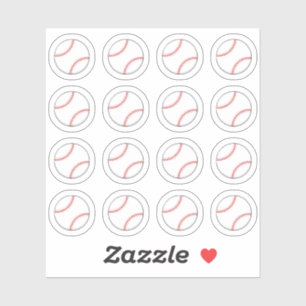 Adesivo Lembrete do Esporte do Jogo Baseball Bujo Planner