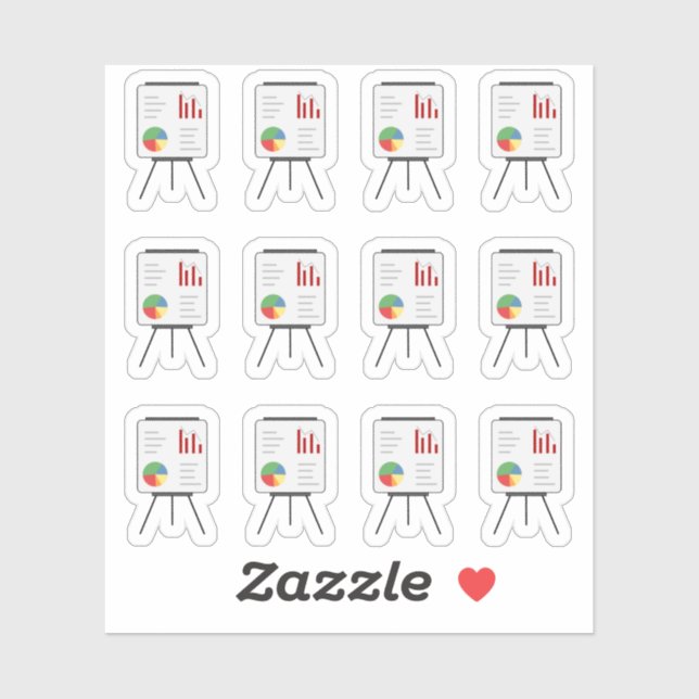 Adesivo Lembrete do Trabalho de Reunião da Faculdade de Ne (Folha)