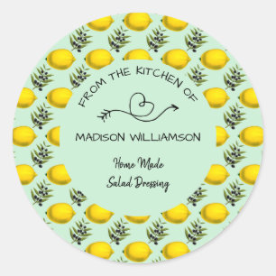 Adesivo Lemon e Olive From the Kitchen of the