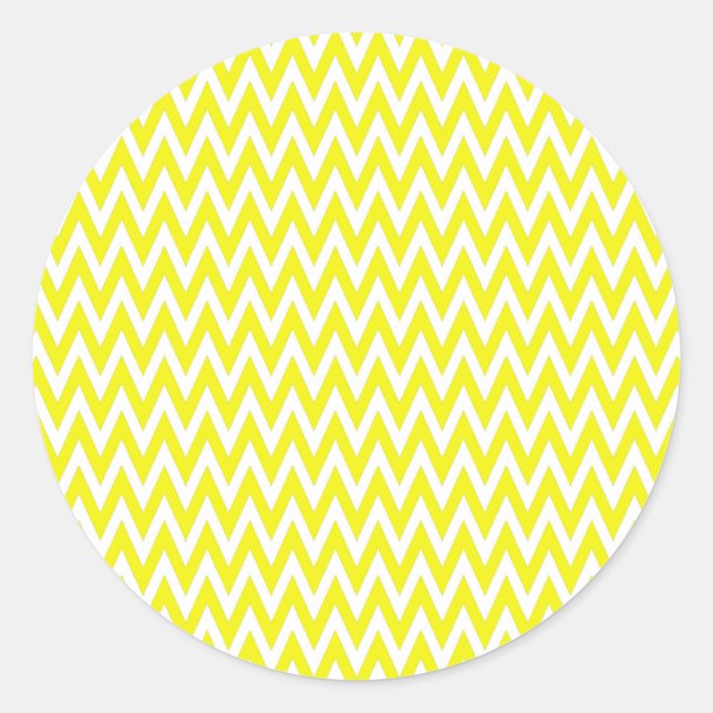 Adesivo Lemon Elegant Chevron Design (Frente)