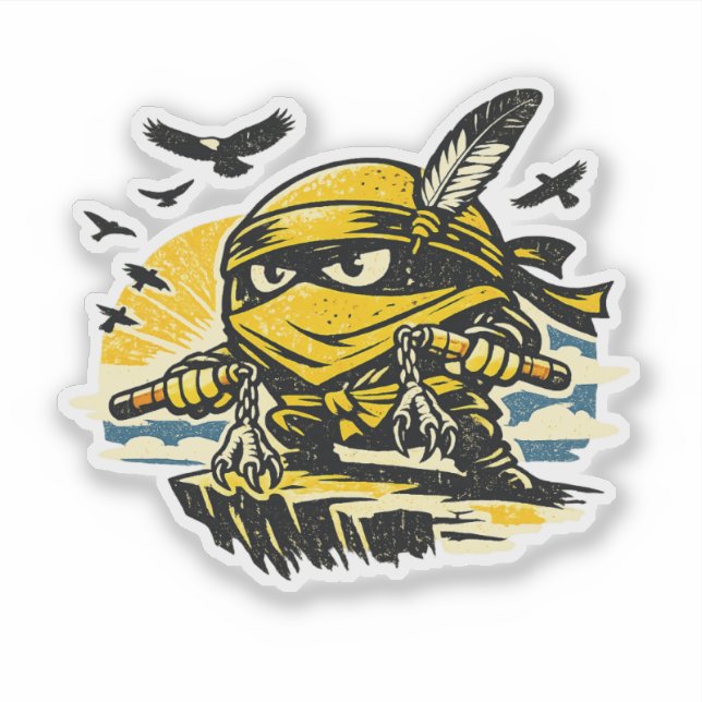 Adesivo Lemon Shinobi — Guardião dos Céus  (Frente)