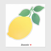 Lemon Sticker