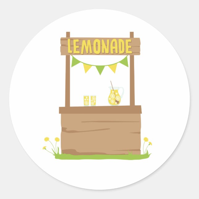 Adesivo Lemonade Stand (Frente)