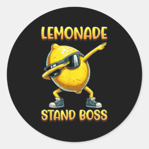Adesivo Lemonade Stand Boss Summer Entrepreneur Legal Lemo
