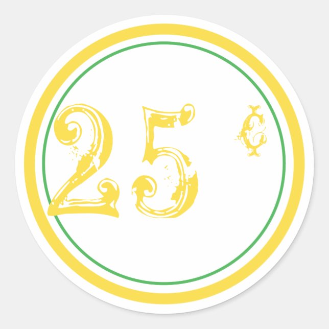 Adesivo Lemonade Stand Price Stickers (Frente)