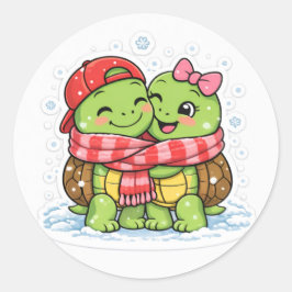 Adesivo Lenço de Inverno Compartilhado